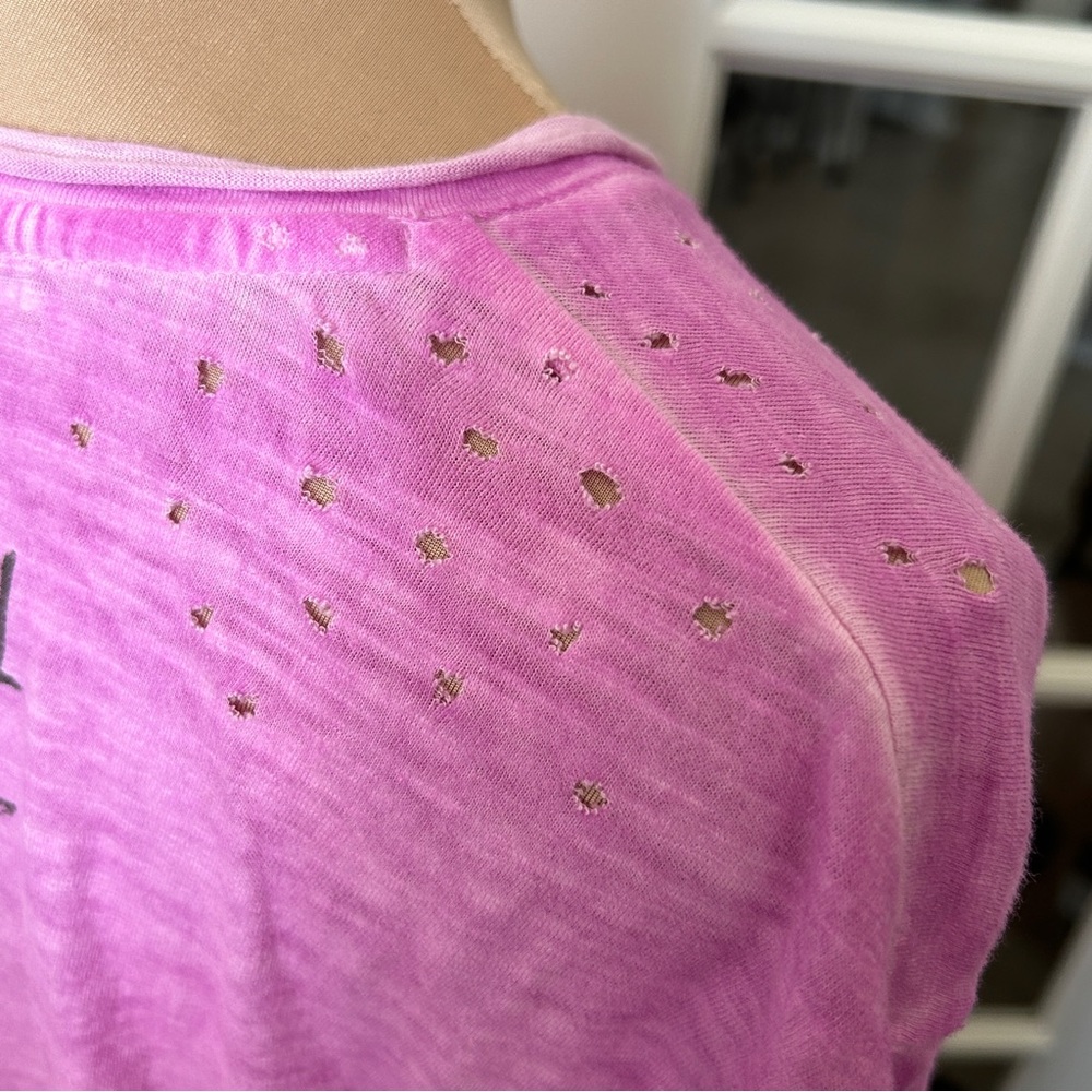 Magnolia Pearl Abbey Love Tee #1460 Love Supply Co Pink NWT - Picture 4 of 9